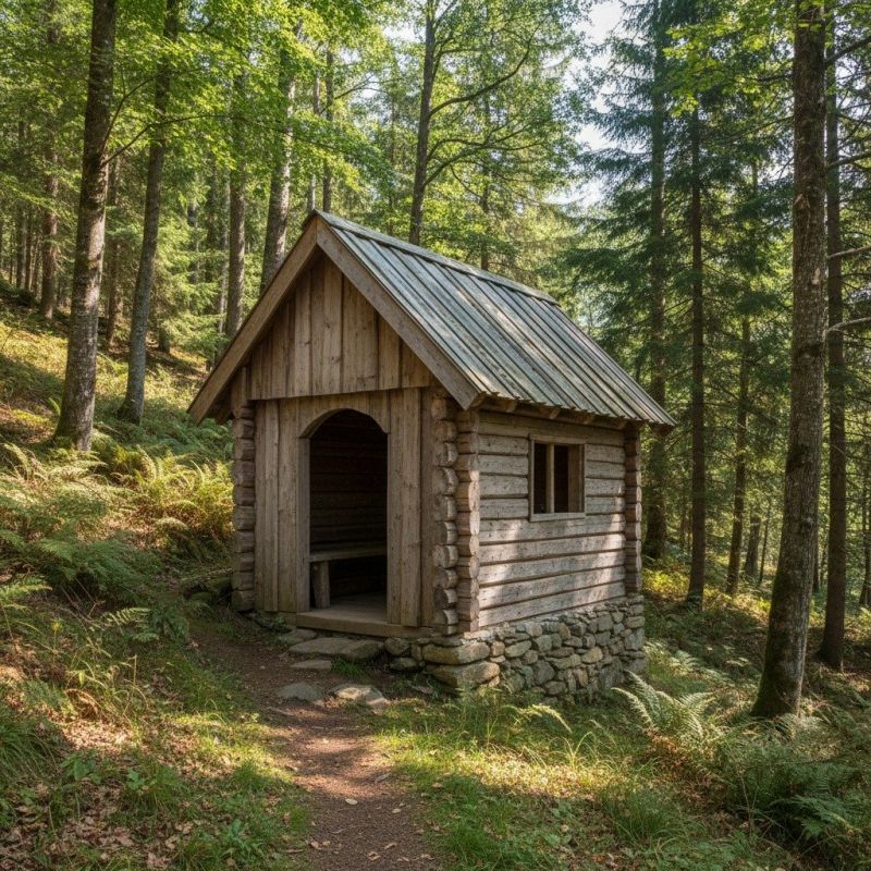 Wood Cabin Construction